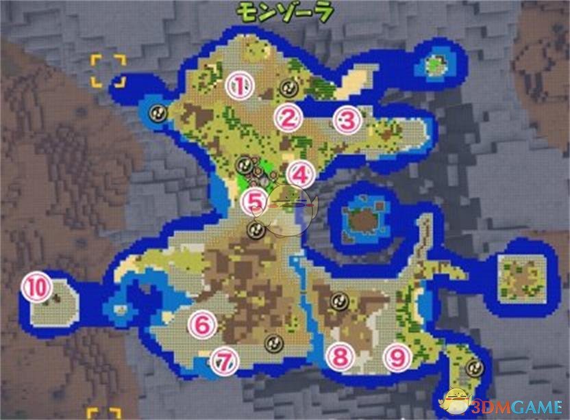 《勇者斗恶龙：建造者2》蒙佐拉岛谜题位置一览