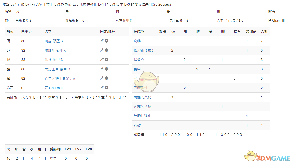 《怪物猎人：世界》PC3.2大剑配装一览