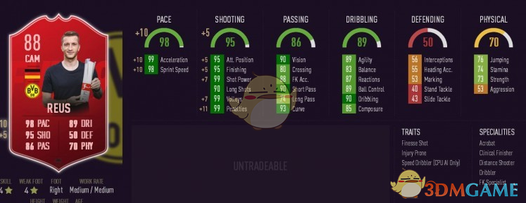 《FIFA 19》不花钱SQB模式球员推荐