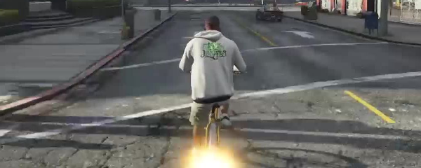 gta5自行车怎么加速