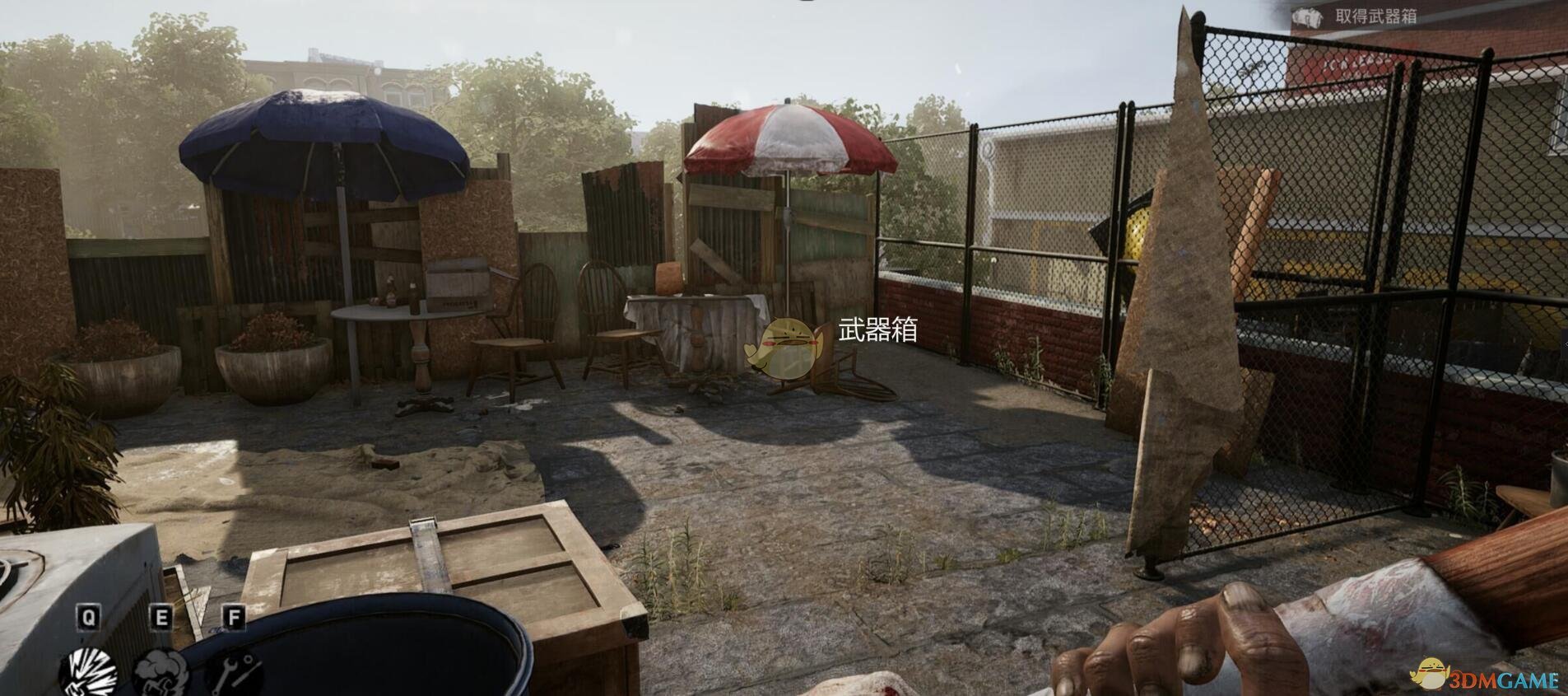 《超杀：行尸走肉》第二关武器箱位置指南