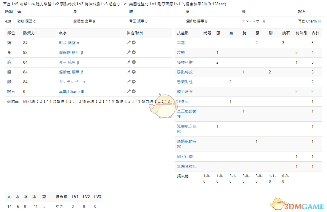 《怪物猎人：世界》PC3.2单手剑配装一览