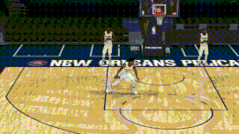 《NBA 2K19》内线沉底步操作教学