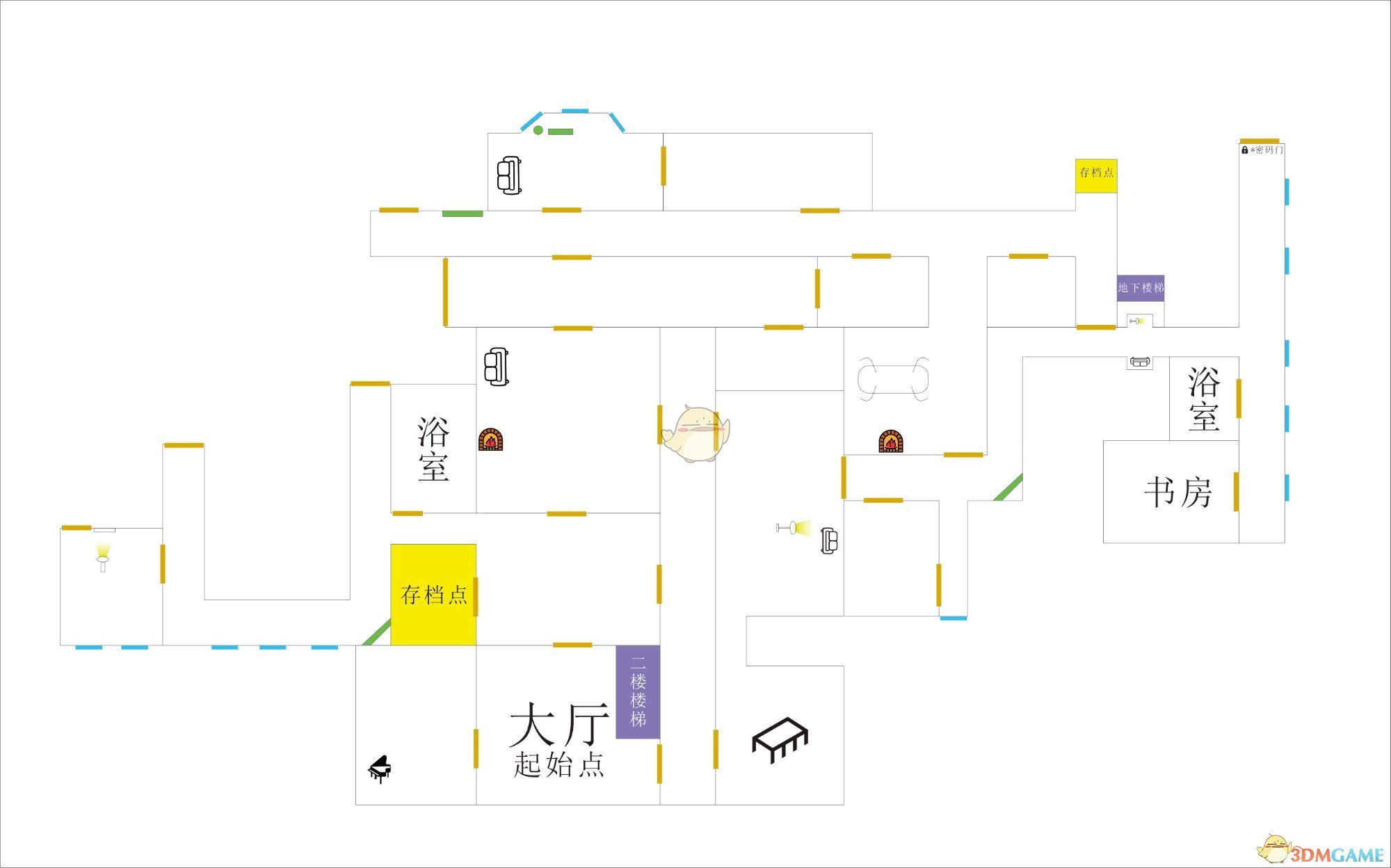 《凶宅惊魂》凶宅地图分享