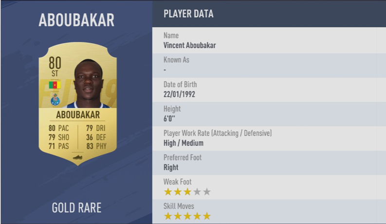 《FIFA 19》全5星花式球员汇总