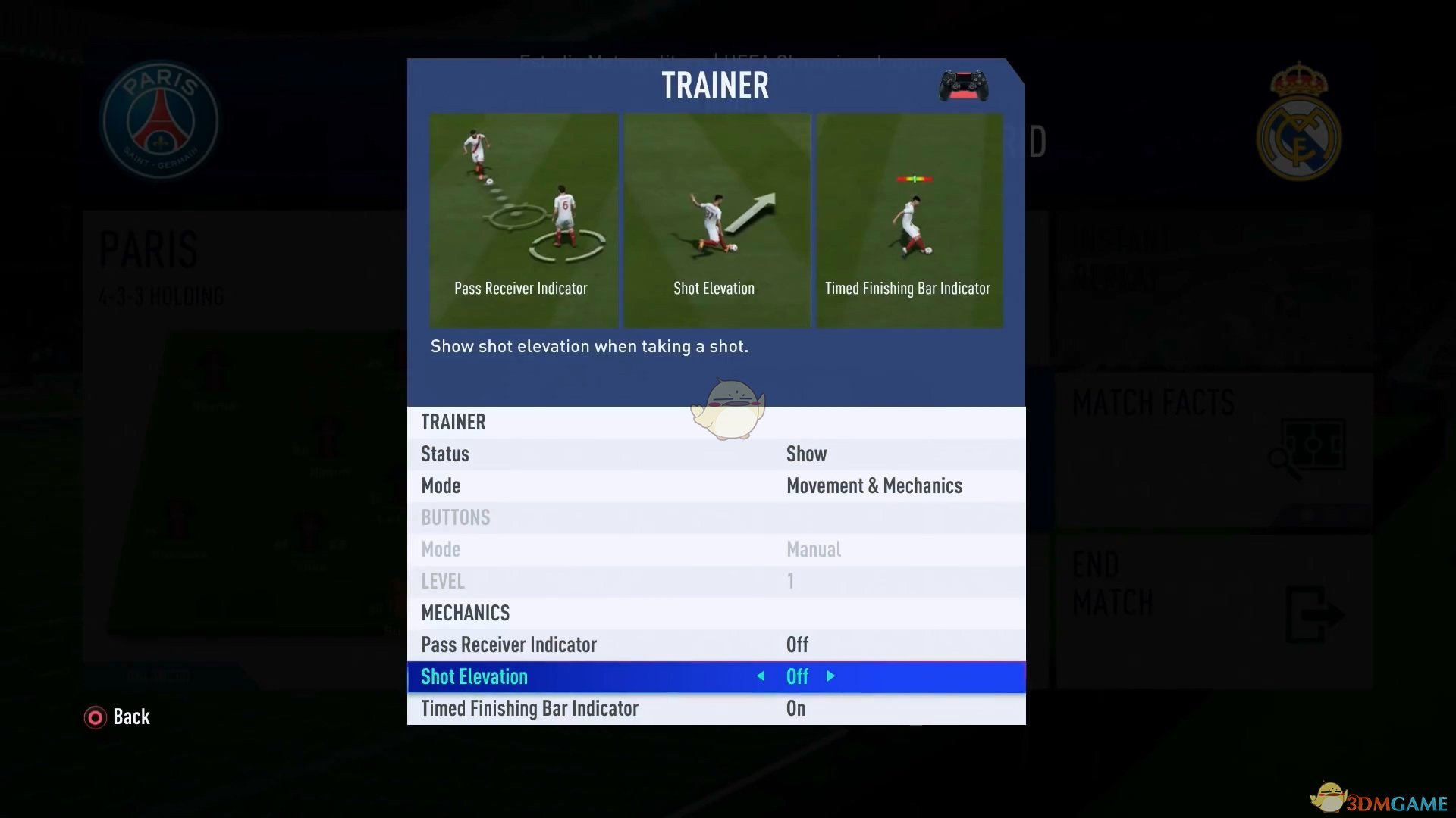 《FIFA 19》时机射门使用心得