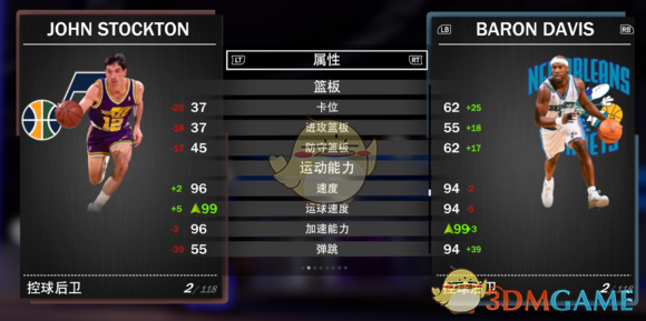 《NBA 2K19》梦幻球队全钻卡详解