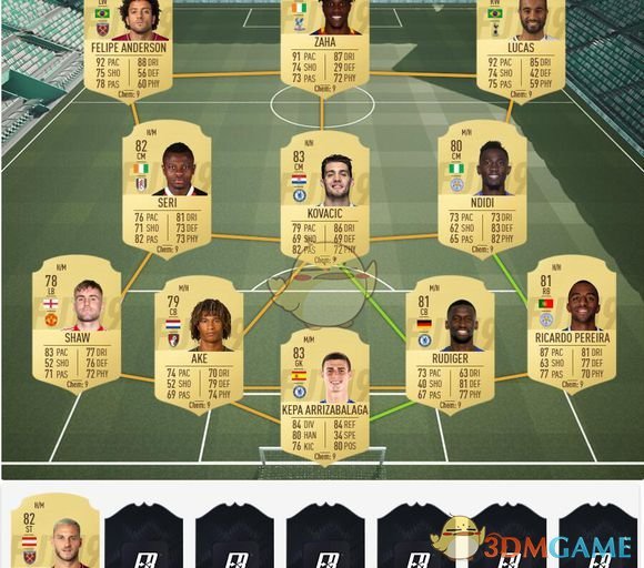 《FIFA 19》10W预算开荒阵容推荐