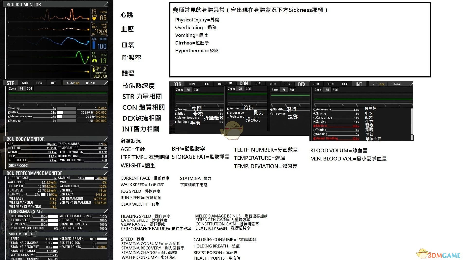 《人渣》监控板翻译一览