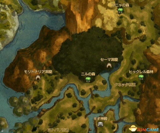 二之国2亡灵之国全区域地图 二之国2全地图详细标注