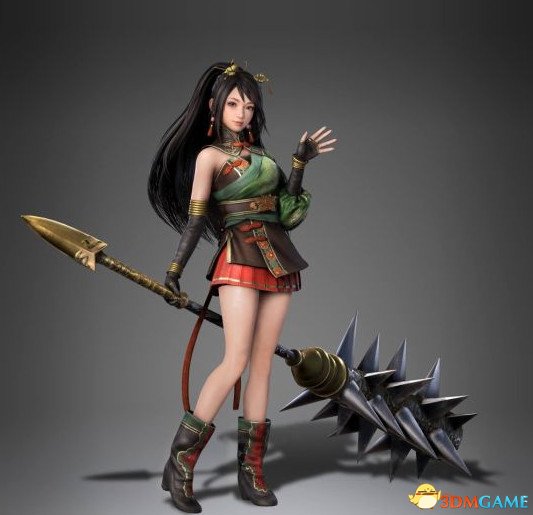 真三国无双8全女武将出招视频