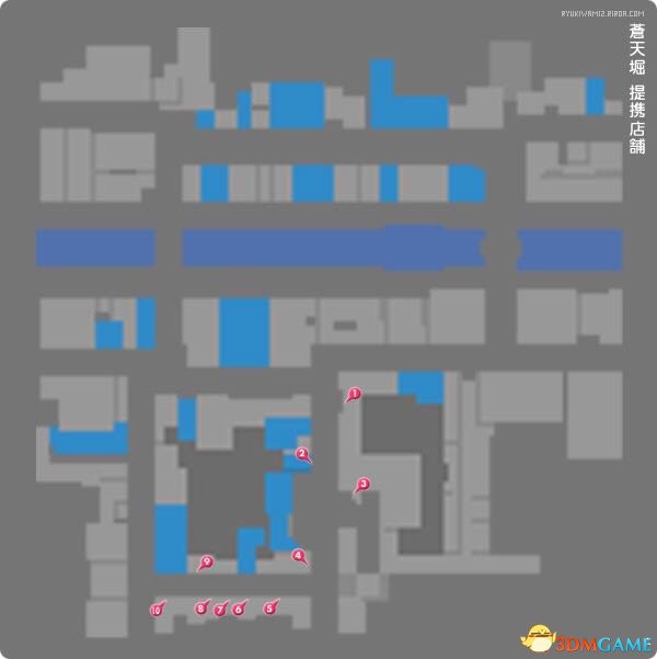 如龙极2风化岛所有商铺位置介绍