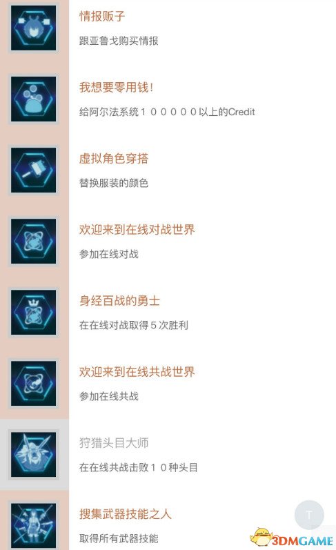 刀剑神域夺命凶弹全中文奖杯一览 白金成就达成条件