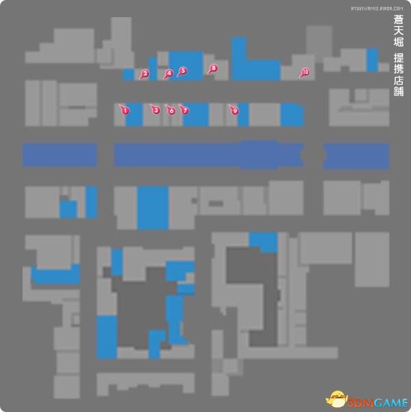 如龙极2风化岛所有商铺位置介绍