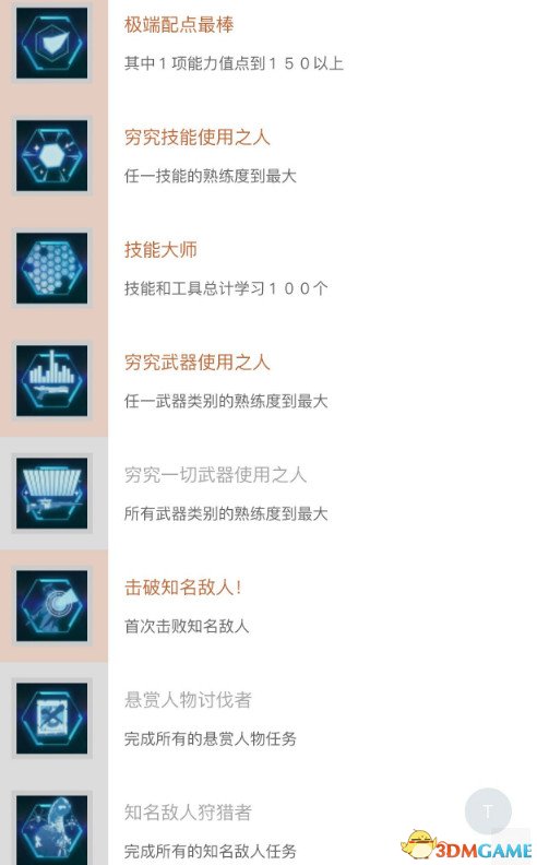 刀剑神域夺命凶弹全中文奖杯一览 白金成就达成条件