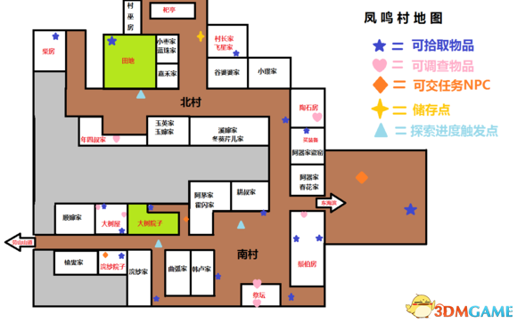 神舞幻想地图各区域重要地点标识一览
