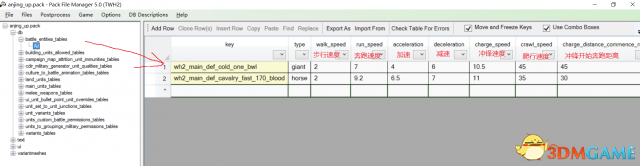 全面战争战锤2各项属性修改位置一览