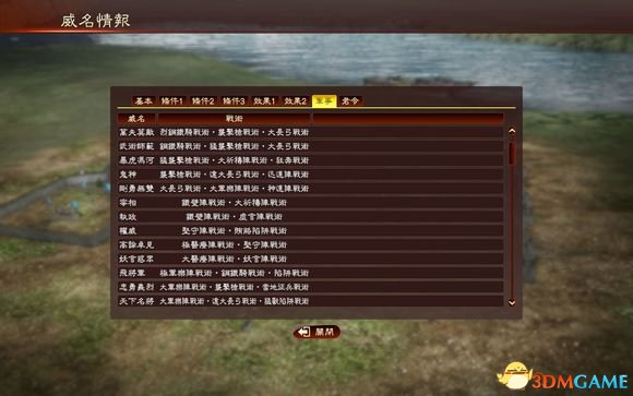 三国志13威名效果与诛杀分析 威名适合在哪用