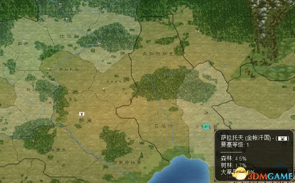 欧陆风云3地形影响介绍