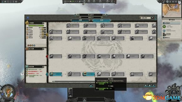 全面战争战锤2各种族各阶段经济实验分析对比