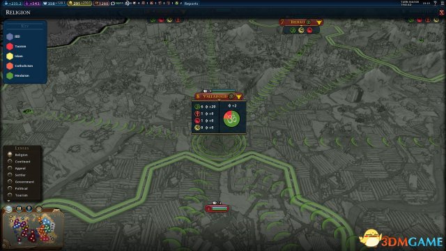 文明6秋更新宗教界面详细分析 文明6界面作用介绍