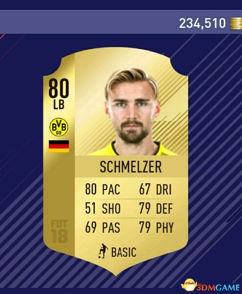 FIFA18德甲零元党开荒球员推荐