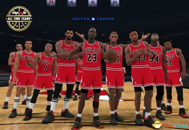NBA2K18最佳阵容名单 NBA2K18各队历史最佳阵容