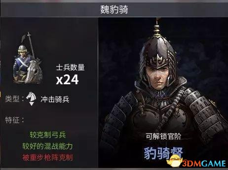 老玩家点评《虎豹骑》兵种之魏国高阶篇