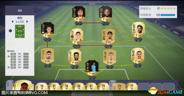 FIFA18不氪金组建实用黑卡阵容方法分享
