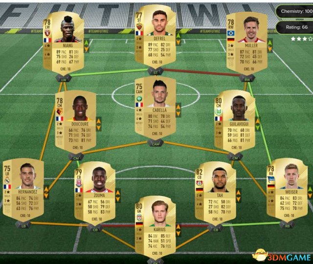 FIFA18UT模式开荒阵容和屌丝妖人推荐分享
