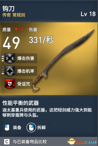 刺客信条起源全传奇图鉴一览