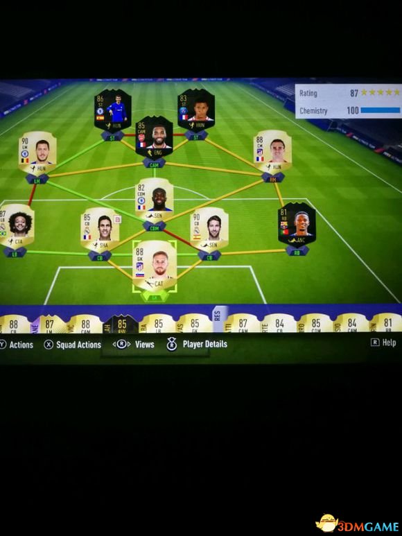 FIFA18D1联赛建队阵容和套路分享