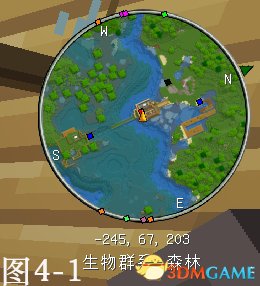 我的世界如何使用小地图 MC小地图及地图使用教程