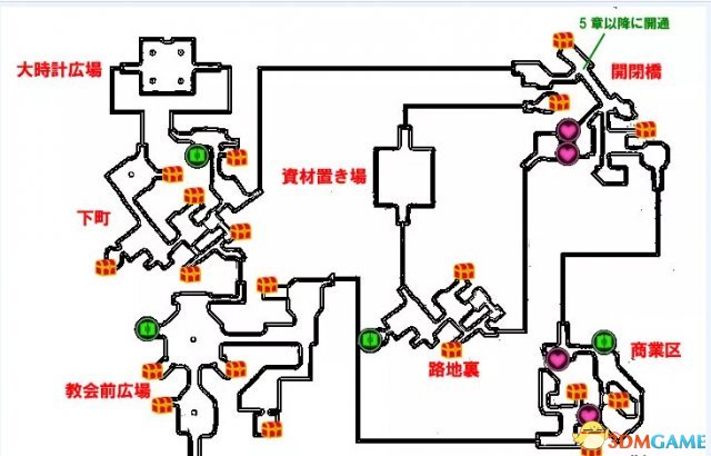 无夜之国2地图一览 无夜之国2地图有哪几部分组成