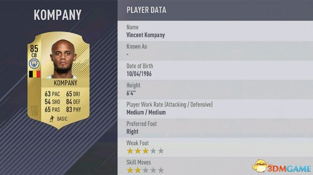 FIFA18现役球员谁最强 FIFA18最强球员top100