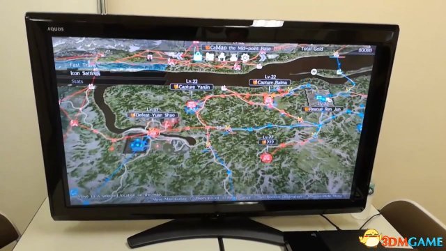 真三国无双8开放世界地图视频演示 三国8地图有多大