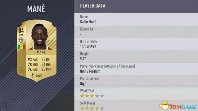 FIFA18现役球员谁最强 FIFA18最强球员top100