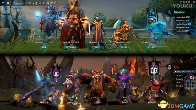 DOTA2 TI7小组赛B组 NB vs OG比赛视频