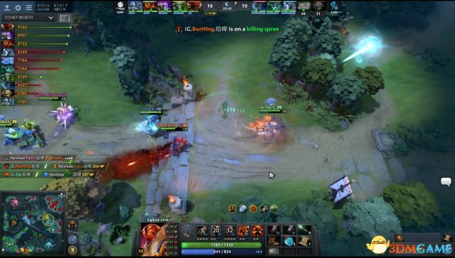 DOTA2TI7淘汰赛NB2：1iG 双方有来有回 NB略胜一筹