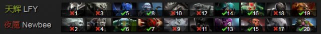 DOTA2 TI7淘汰赛第5日战报 NB强势发挥2:1胜LFY