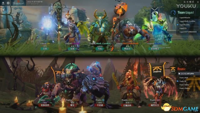 DOTA2 TI7小组赛B组 液体 vs Fnatic比赛视频