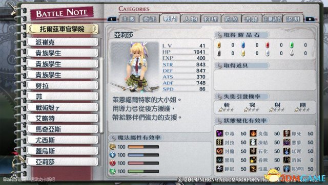 英雄传说闪之轨迹PC版全怪物图鉴大全 战斗图鉴介绍
