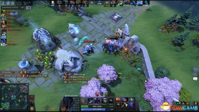 DOTA2TI7淘汰赛NB2：1iG 双方有来有回 NB略胜一筹