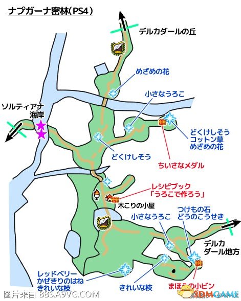 勇者斗恶龙11全野外地图含宝箱及物品位置等一览