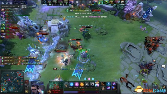 DOTA2 TI7淘汰赛第四日战报 液体2:1击败VP