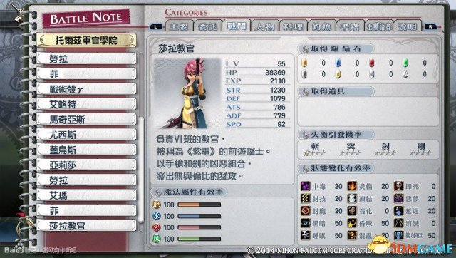 英雄传说闪之轨迹PC版全怪物图鉴大全 战斗图鉴介绍