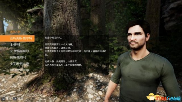 模拟狩猎有哪些可用角色 模拟狩猎可操作角色介绍