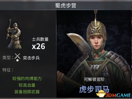 虎豹骑蜀国有什么中阶兵 虎豹骑蜀国中阶兵种介绍