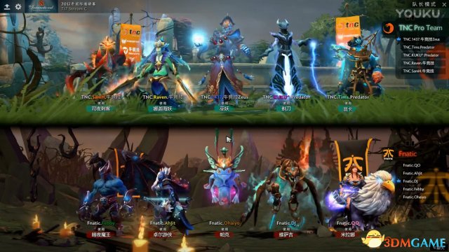 DOTA2 TI7小组赛A组 TNC vs Fnatic比赛视频