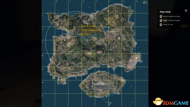 绝地求生大逃杀空投规律分析 绝地求生首次空投位置